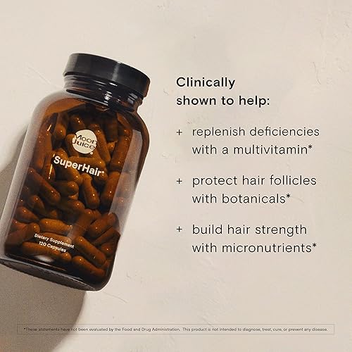 Miniatura 3 de Moon Juice 1 SuperYou y 1 SuperHair | Suplemento adaptógeno SuperYou para Calm & SuperHair Suplemento multivitamínico para un cabello más saludable