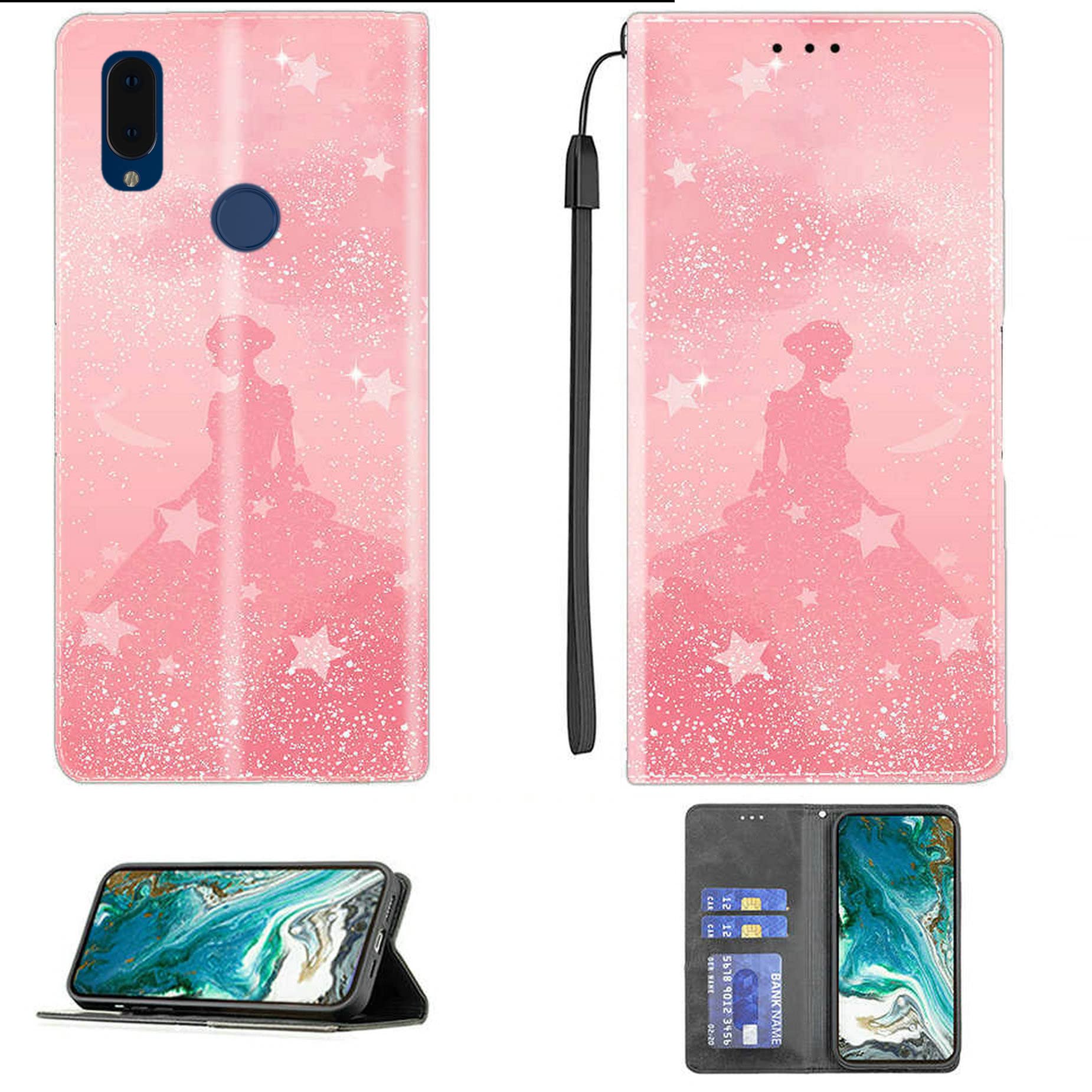 Cover Honor 6A Portafoglio Rosso | Cadorabo Custodia Flip Antiurto