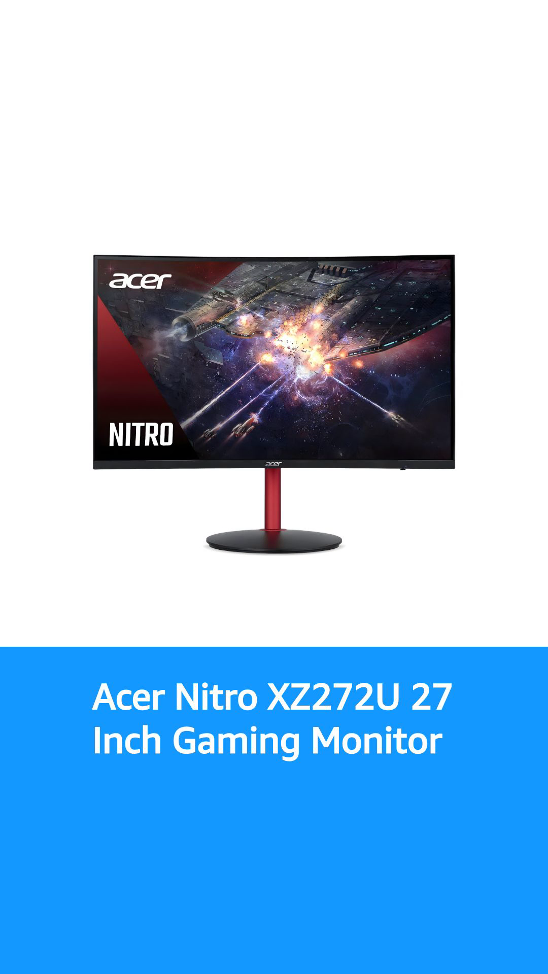 Acer Nitro 27インチ フルHD モニター Amazon.co.jp: 日本エイサー Acer Nitro ゲーミングモニター 27インチ