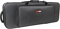 Vista 1 de Gator Cases Serie Adagio Funda rectangular ligera de polifoam EPS para saxofón alto Eb; (GL-ALTOSAX-R23)