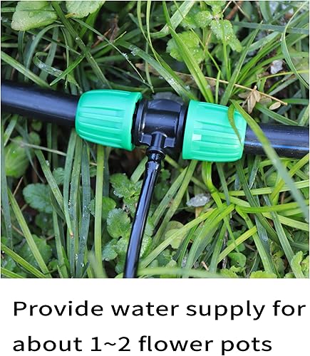 Miniatura 3 de 10 piezas de tubo de púas de 12 pulgada (12 pulgada de diámetro interior x 0.6-0.63 pulgadas de diámetro) de 0.630 in a 14 pulgadas, tubo de riego