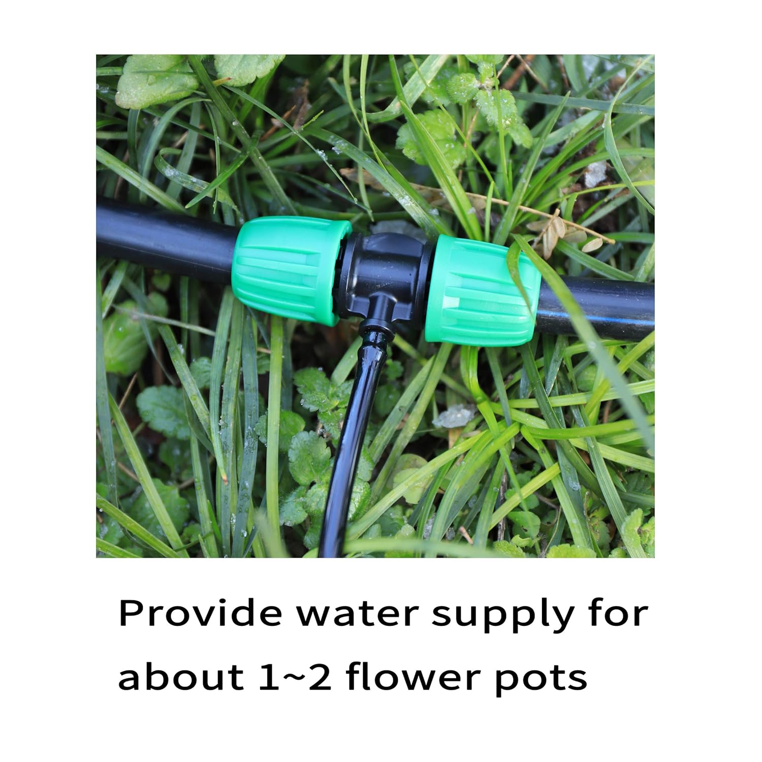 FULAIERGD 10 Pcs Barbed Tee 1/2 inch Tubing (1/2" ID x0.6-0.63" OD) 16mm to 1/4 inch Irrigation Tube Anti-Drop Barbed Hose Fittings (Fits 13mm ID / 4mm ID) : Patio, Lawn & Garden
