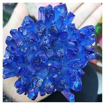 Amazon.co.jp: アメジスト原石 400-500g 美しい電気メッキ