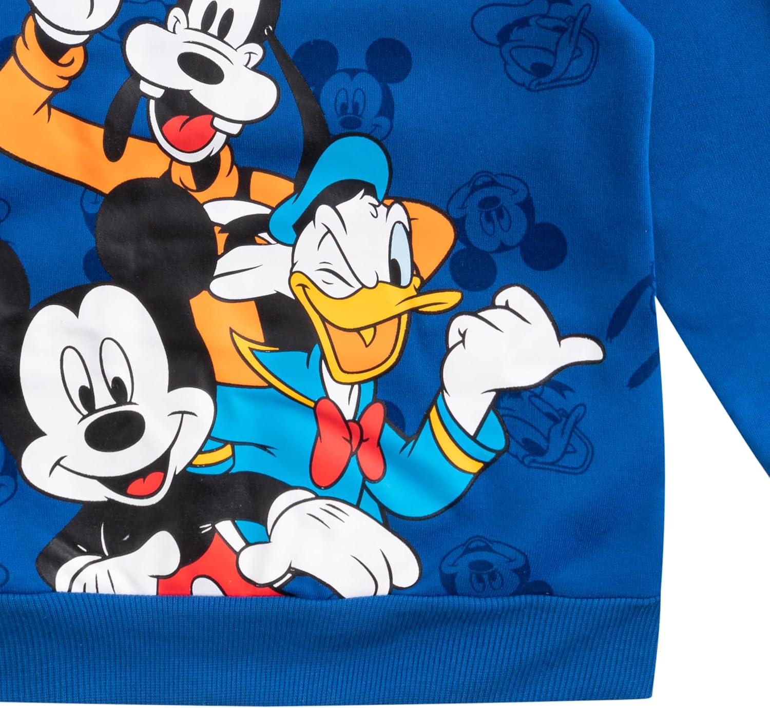 Disney Mickey Mouse, Goofy and Donald Duck Boys Pullover Hoodie for Toddler, Little and Big Kids - Image 5