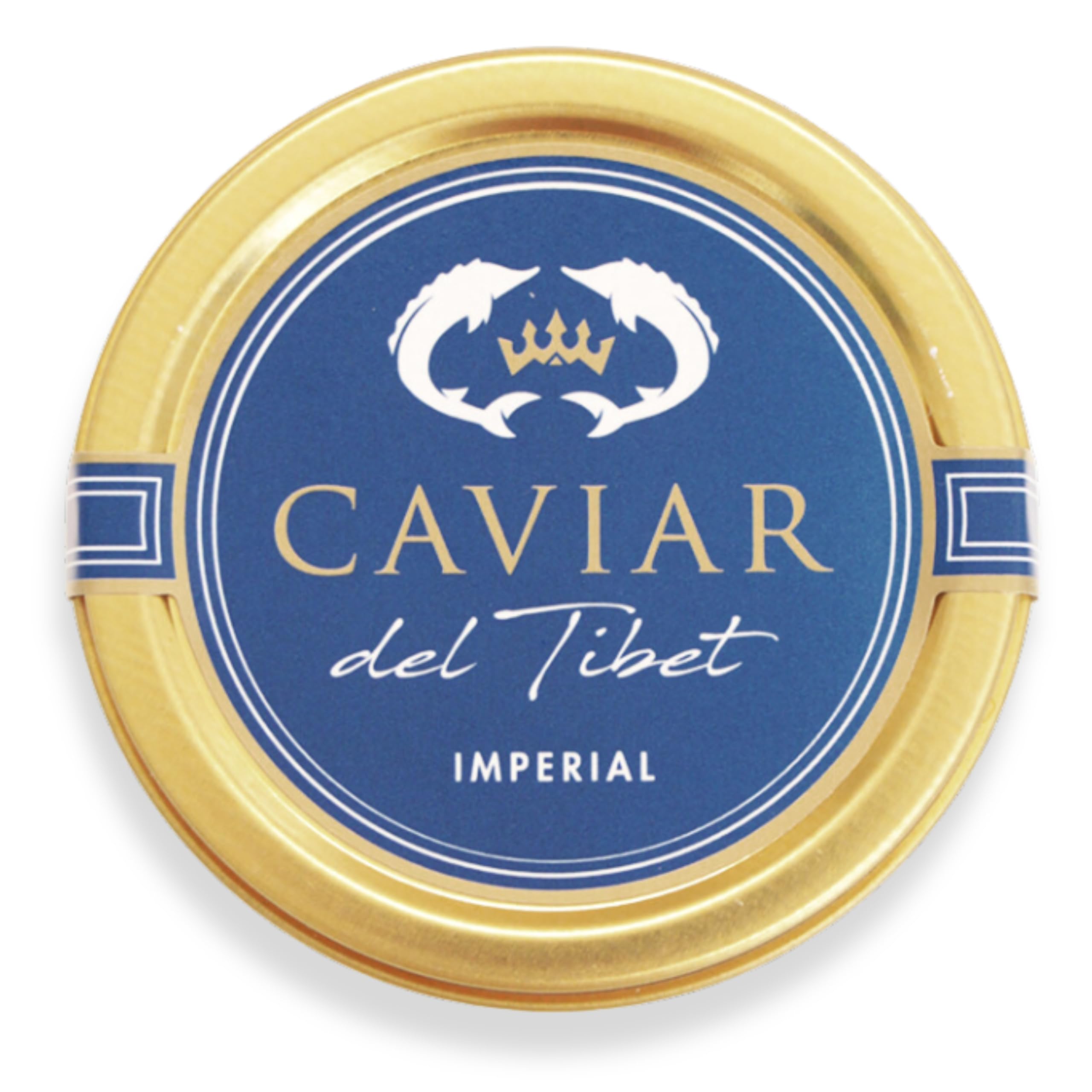Caviale del Tibet – Caviale Imperiale 50gr – Caviale di Storione Ascipenser Schrenckii e Huso Dauricus – Uova di Caviale – Caviale Gourmet