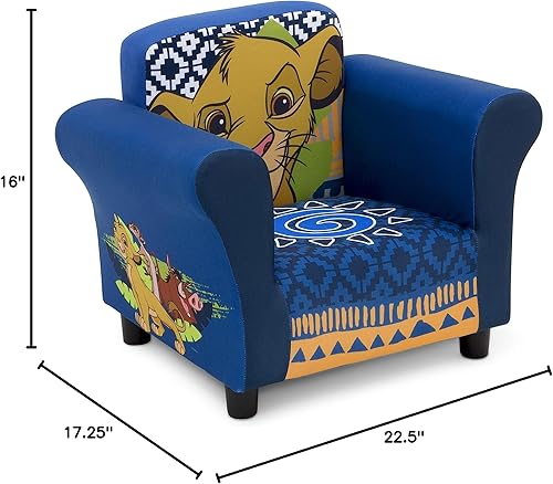 Miniatura 7 de Delta Children - Silla tapizada diseño de princesas Disney Cars Carros
