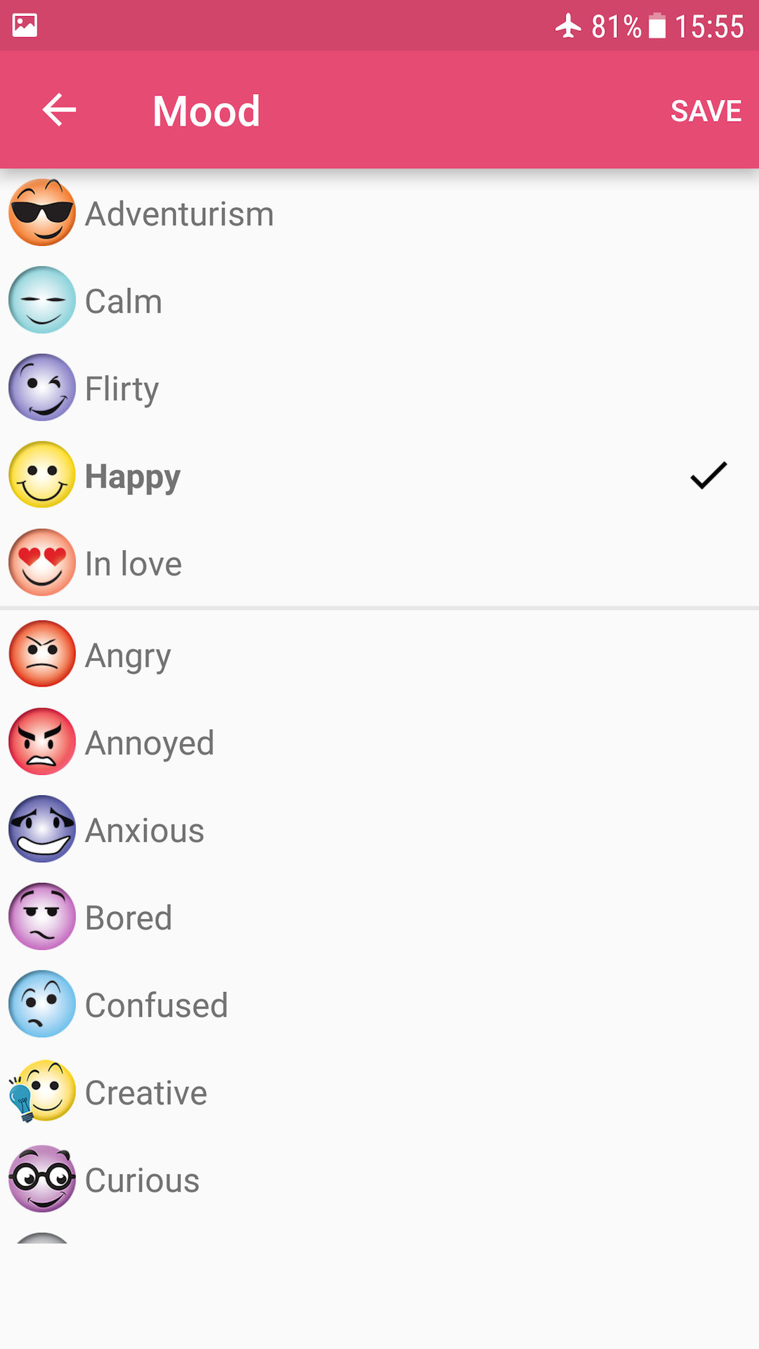 WomanLog for Android