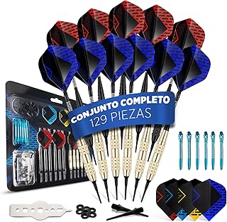 DartPro - El original - Diana electrónica - Diana con 6 dardos [inalámbrica] - Innovadora máquina automática de dardos con 65 variantes - Dardo para 1 a 8 jugadores
