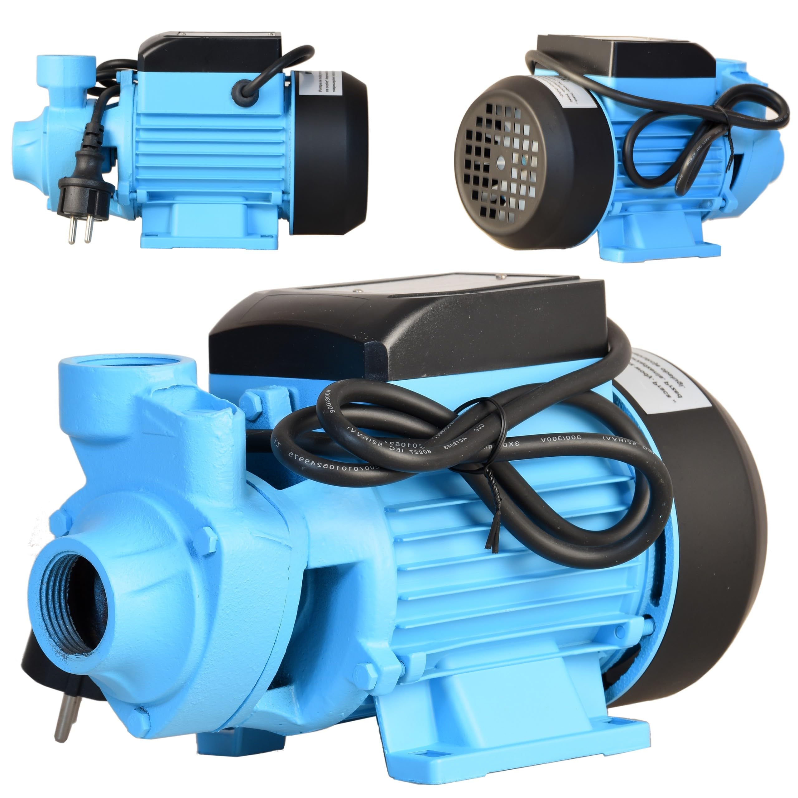 Pompa dell'acqua QB 60 (370 W, 2100 l/h, altezza di mandata 39 m) – per acqua pulita – pompa da giardino per irrigazione acqua piovana