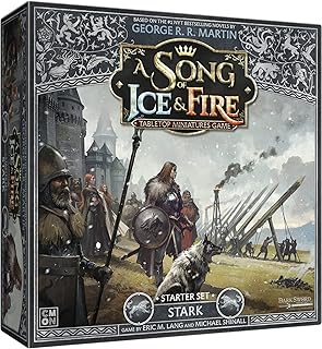 CMON A Song of Ice & Fire Tabletop Miniatures Game Stark Starter Set | Strategy Game for Teens and Adults | Ages 14+ | 2+ Players | Average Playtime 45-60 Minutes | Made by CMON