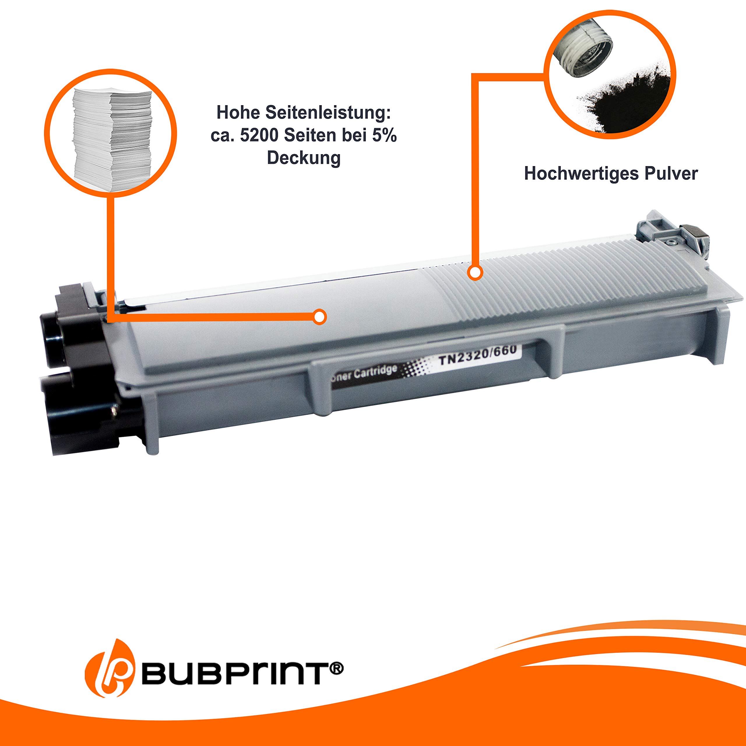 XL Toner Trommel für Brother TN-2320 DR-2300 MFC-L2700DW L2700DN L2701