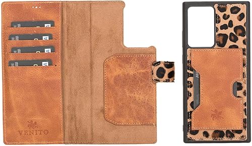 Miniatura 141 de Venito Funda tipo cartera para iPhone 15 con tarjetero y bloqueo RFID, funda de cuero para teléfono, funda desmontable de 6.1 pulgadas, Florencia