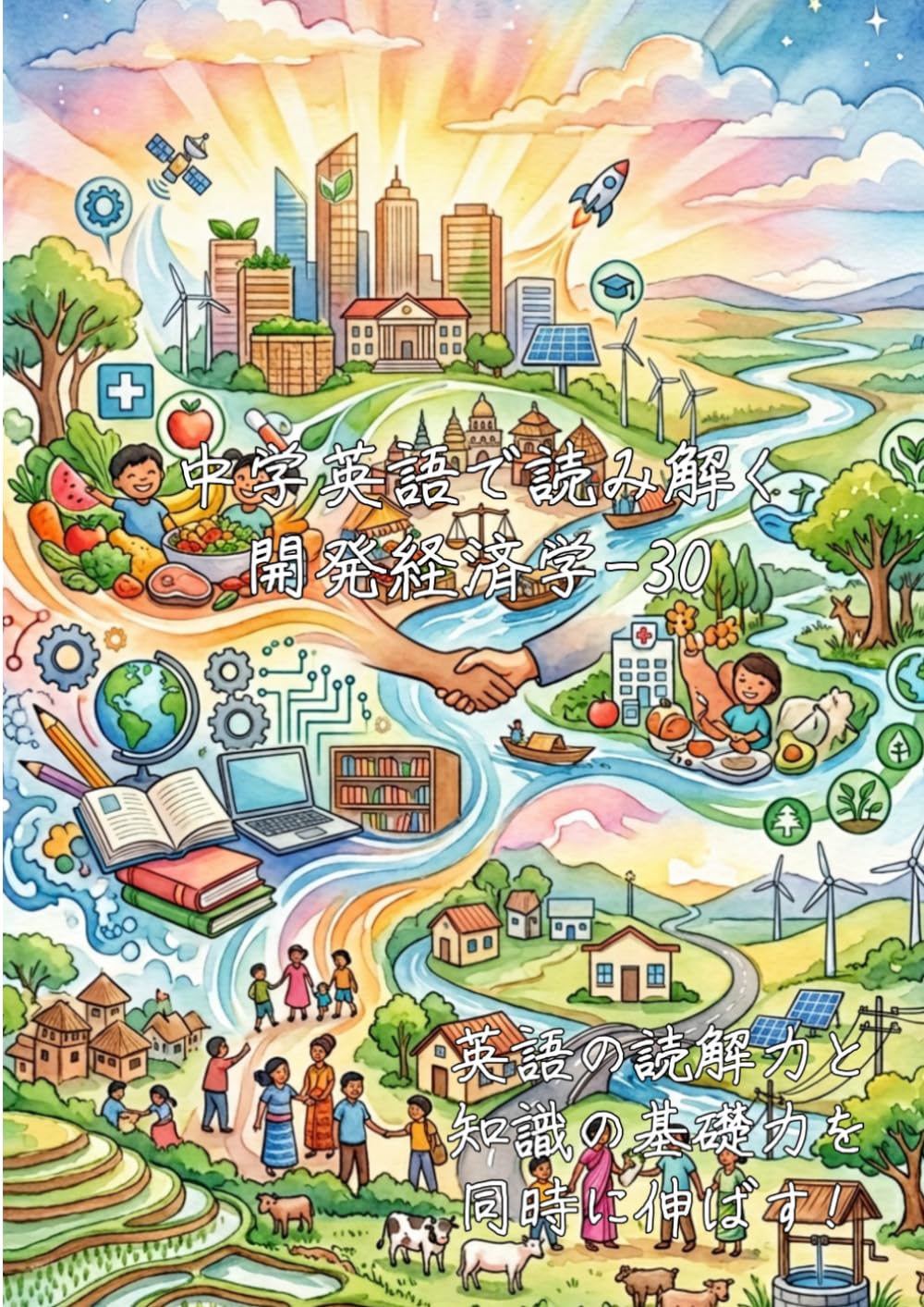 中学英語で読み解く開発経済学-30: 英語の読解力と知識の基礎力を同時に伸ばす (中学英語で読み解く学問シリーズ)