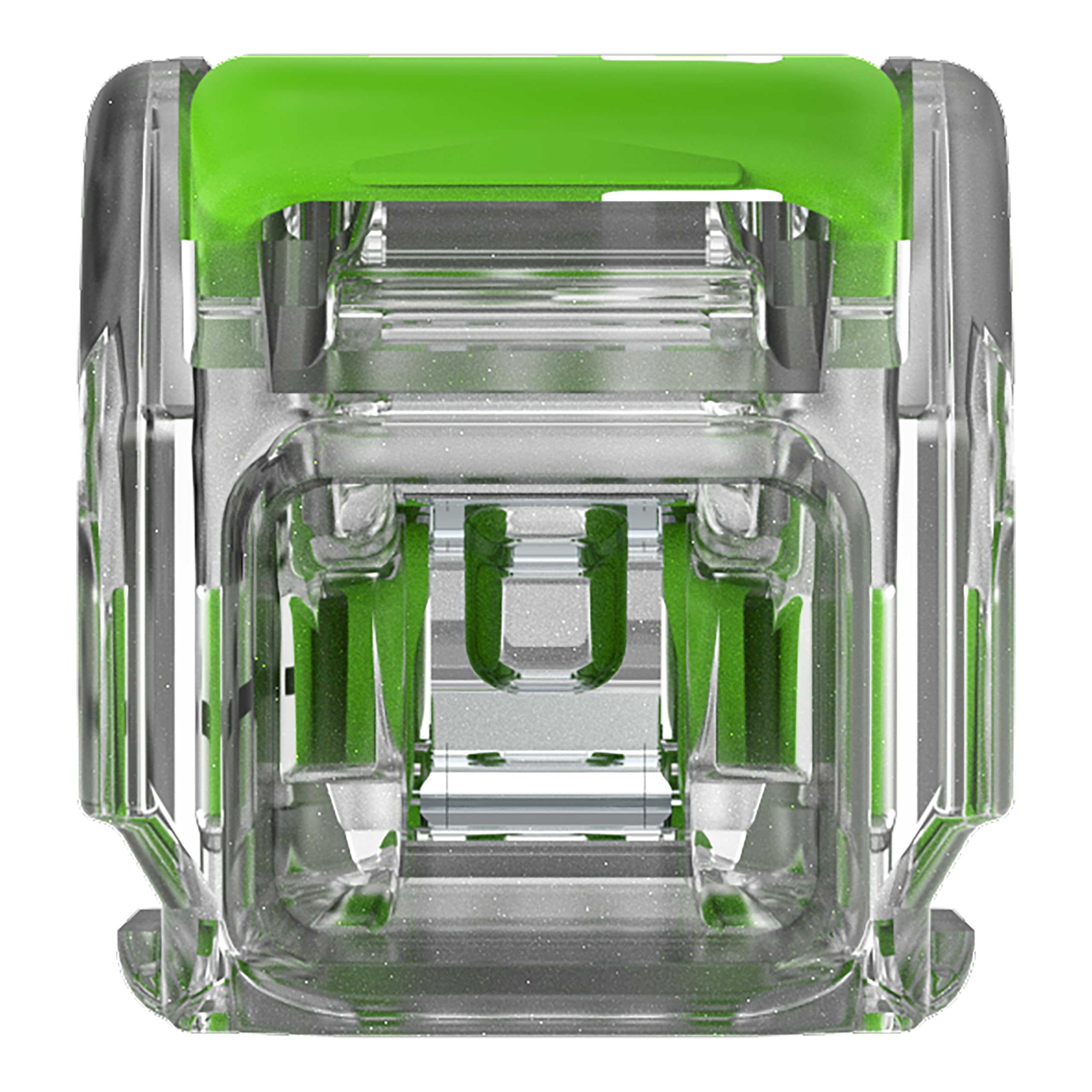 WAGO Green Range 2-przewodowe złącze przelotowe z dźwignią 221-2431 | przekrój znamionowy: 4 mm², z dźwignią, odpowiednie do wszystkich rodzajów przewodów, 60 sztuk