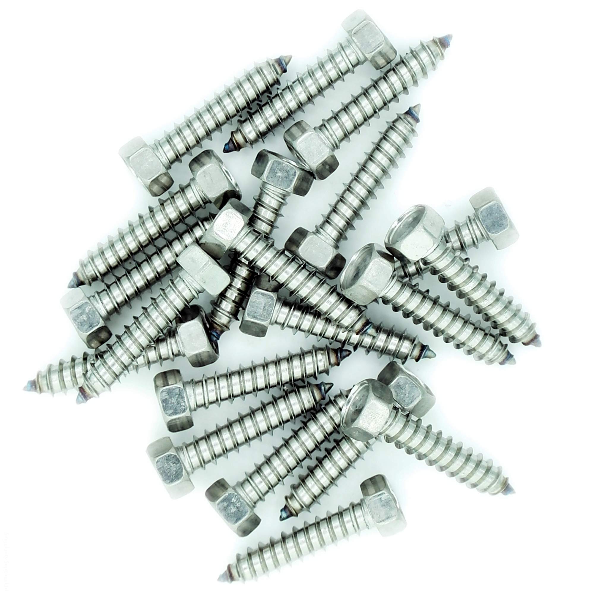 Singularity Supplies No.12 X 1.3 (5.5Mm X 32Mm) Hex Self-Tapping Screw - Stainless Steel (A2) (Pack Of 20)