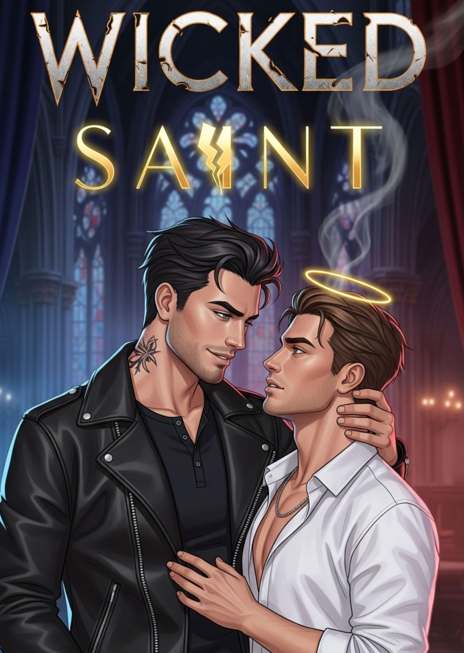 WICKED SAINT: An M/M Dark College Romance