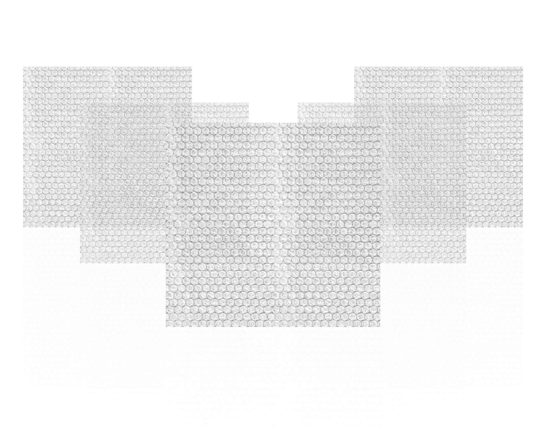 Amiff Bubble Out Bags 12 x 11.5 Clear Cushioned Pouches 12 x 11 1/2. Pack of 10 Bubble Pouch Bags. Self-Sealing. Mailing, Shipping, Packing, Packaging, Storage and Moving.