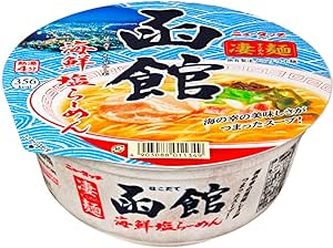ニュータッチ 凄麺 函館海鮮塩らーめん 108g×12個