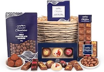Chocoholic Gift Hamper   Luxury Treat Box   Gourmet Sweets Basket for Birthdays, Valentine s, or Family Celebrations   Perfect Present for Chocolate Lovers