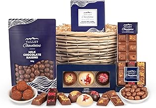Chocoholic Gift Hamper – Luxury Treat Box – Gourmet Sweets Basket for Birthdays, Valentine’s, or Family Celebrations – Perfect Present for Chocolate Lovers