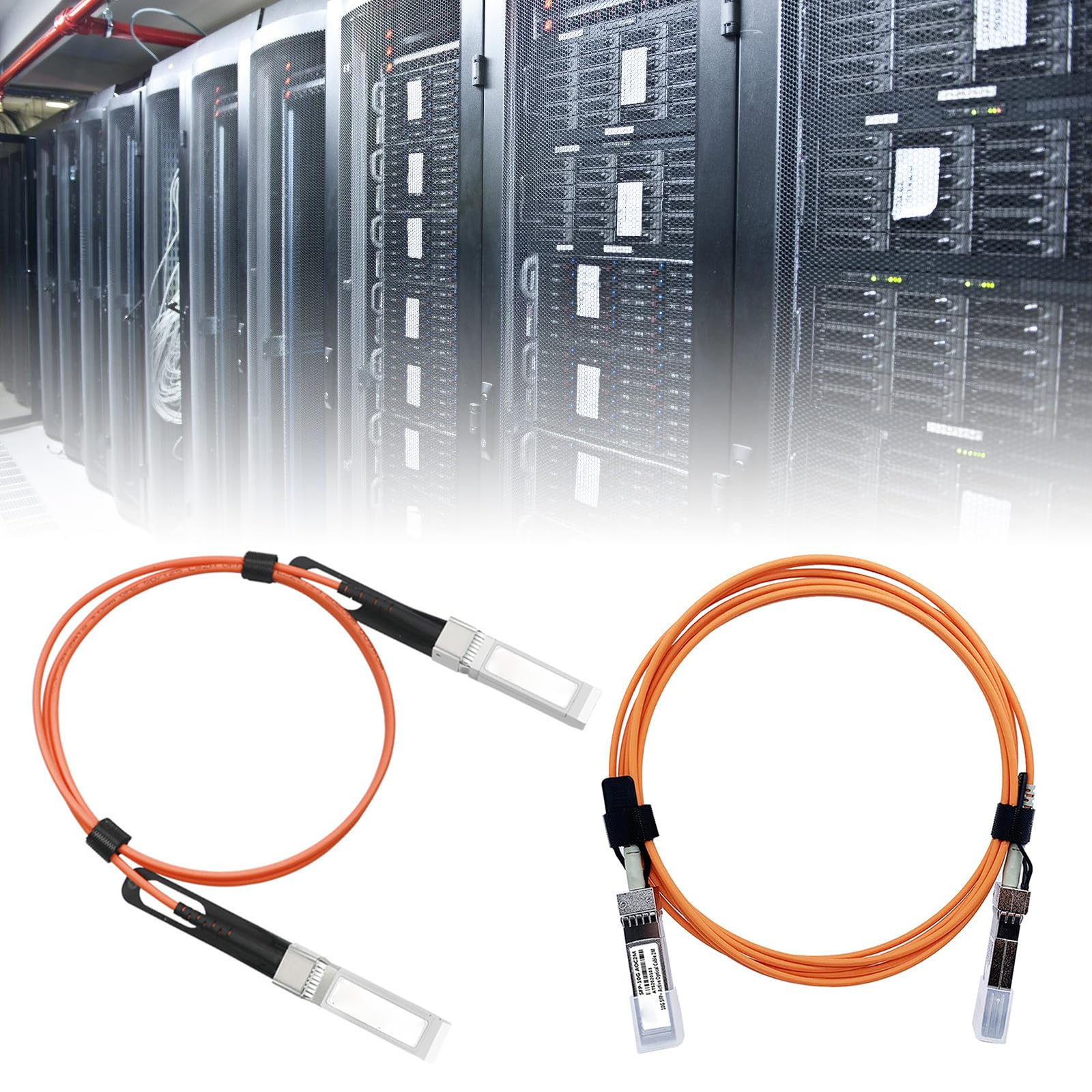 Câble 1/2/3/5 m 10G OM2 flexible 10GBASE actif optique pour appareils réseau