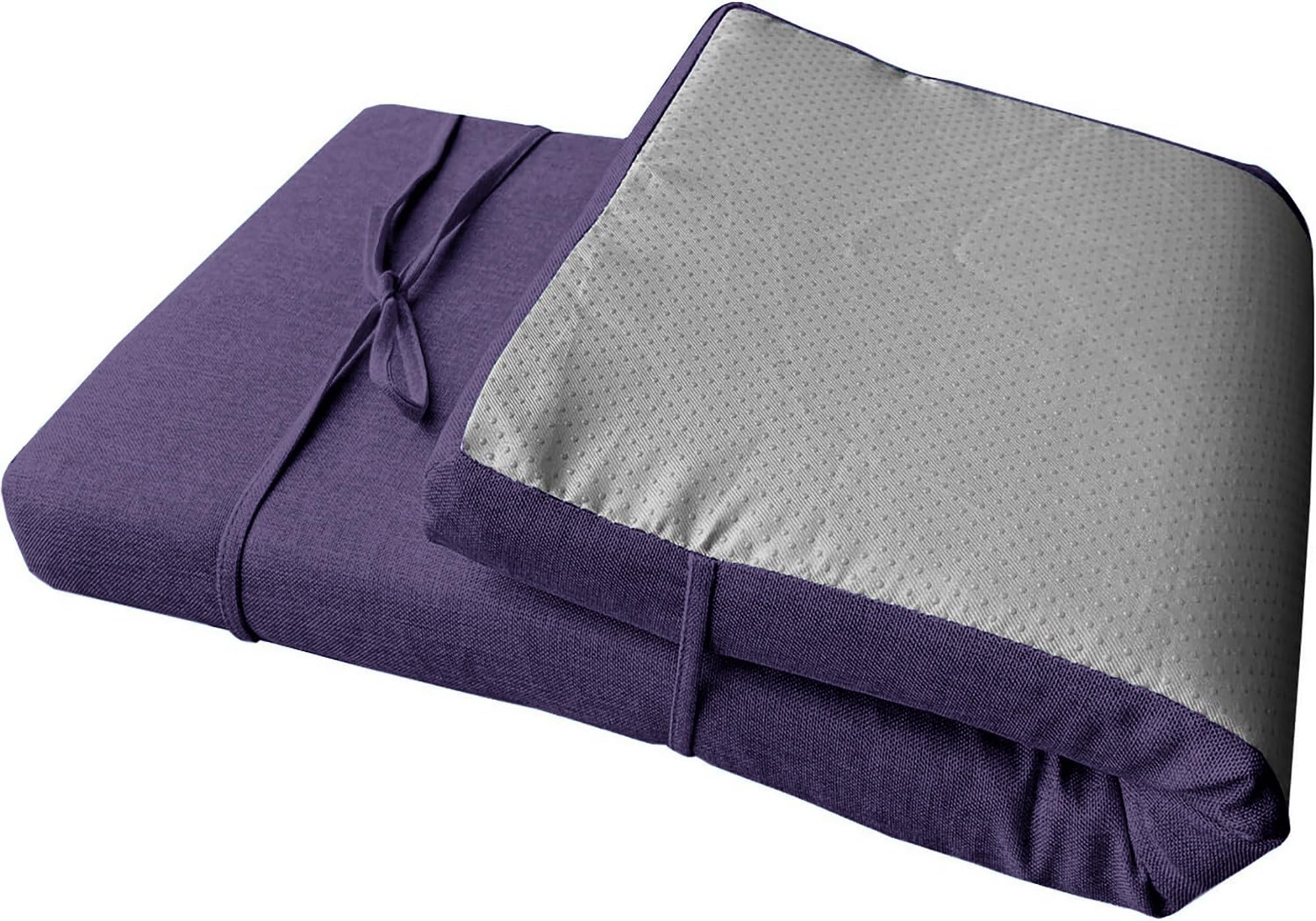 Coussin de banc de 5 cm d'épaisseur amovible et lavable en machine pour intérieur extérieur