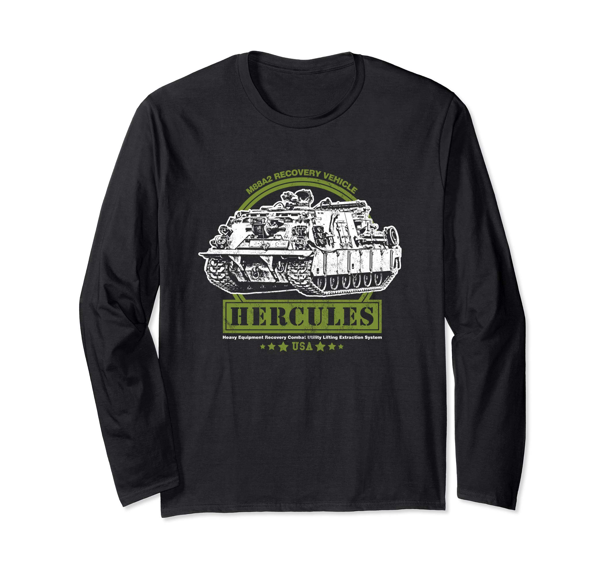 Military History GiftsM88 Recovery Vehicle - M88A2 HERCULES ARV Long Sleeve T-Shirt