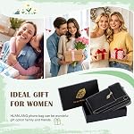 HUANLANG Small Crossbody Phone Bags for Women Leather Cell Phone Purse Wallet With Shoulder Strap RFID Blocking Ladies Shoulder Bag Credit Card Slots Lightweight Crossbody for Phone Bag and Wallet