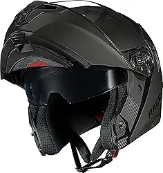 Capacete Robocop Race Tech Signal Monocolor Titanium Fosco