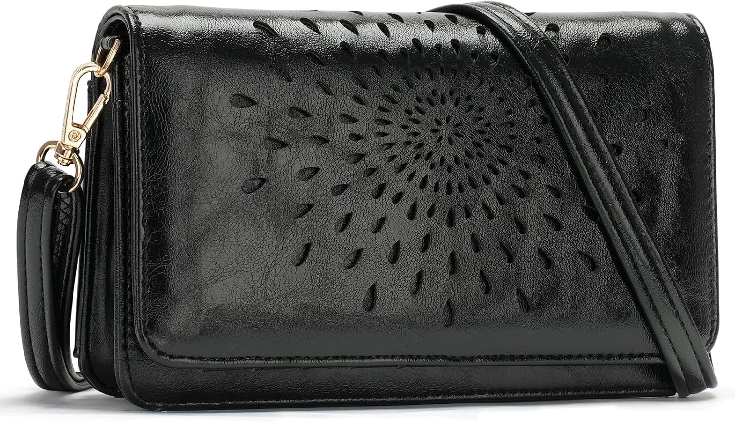 APHISON Crossbody Bags For Women,Wristlet Wallet Phone Purse Shoulder handbags Multi-Function Small RFID Clutch Card Holder