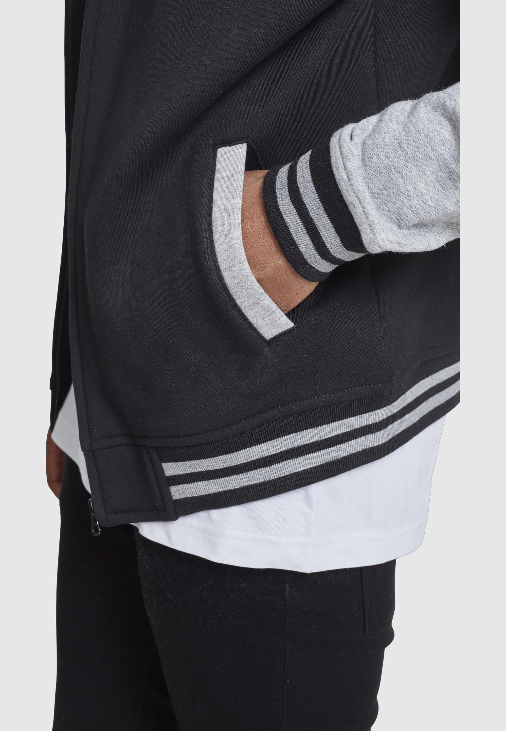 Urban Classics Herren 2-Tone Zip Hoody