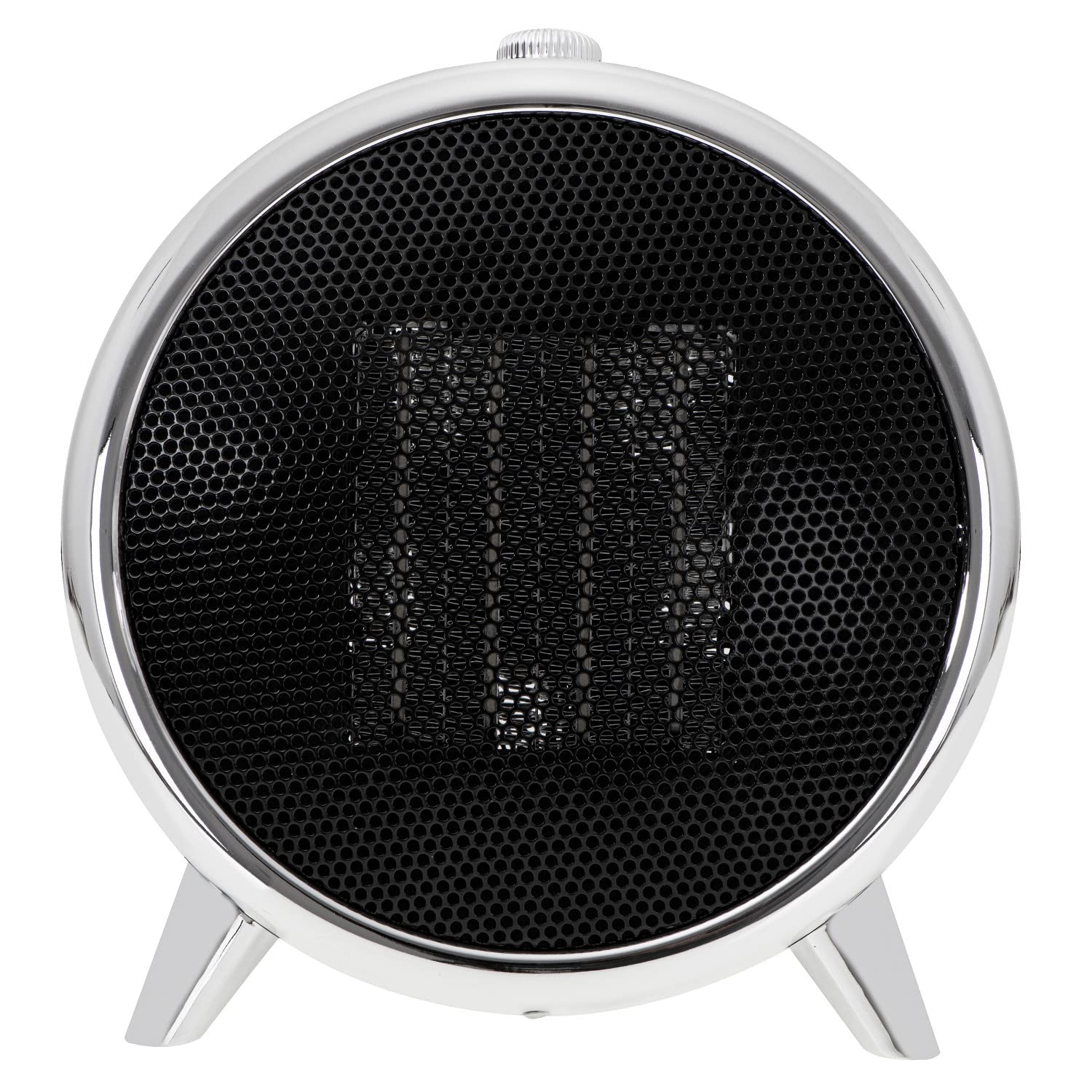 ADLER Termoventilatore a ceramica, Potenza max 1500 W, interruttore a levetta, nero