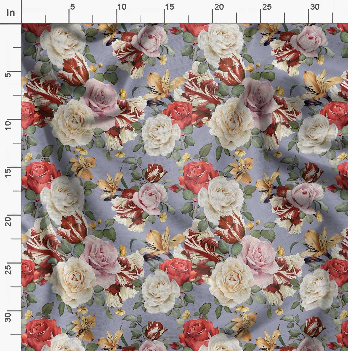 Old Rode Motiff Motif De Rose Vintage Noir