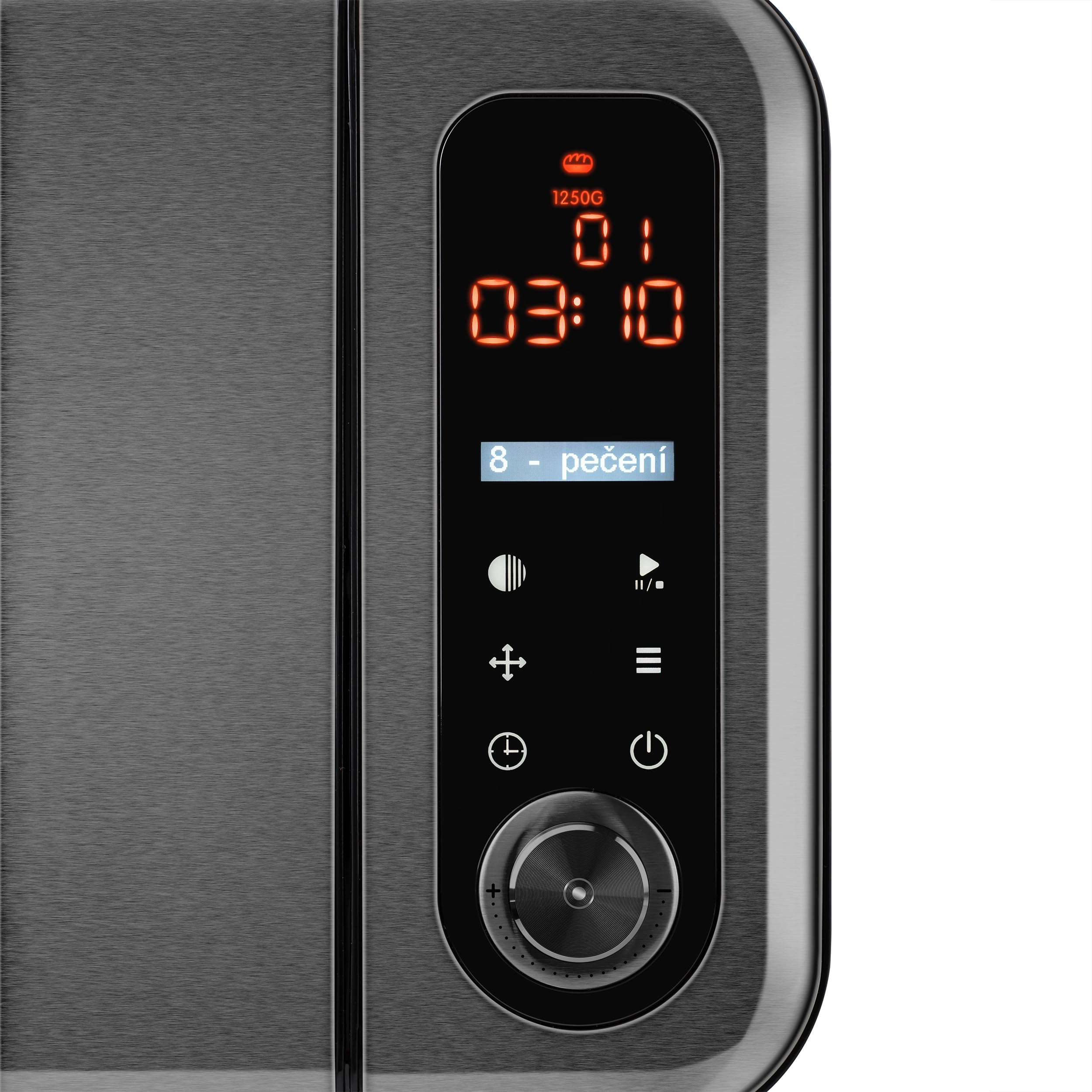 ETA Duplica II Origin - Macchina per il pane I 24 programmi, 3 tipi di pane, senza glutine, timer, nero/acciaio inossidabile