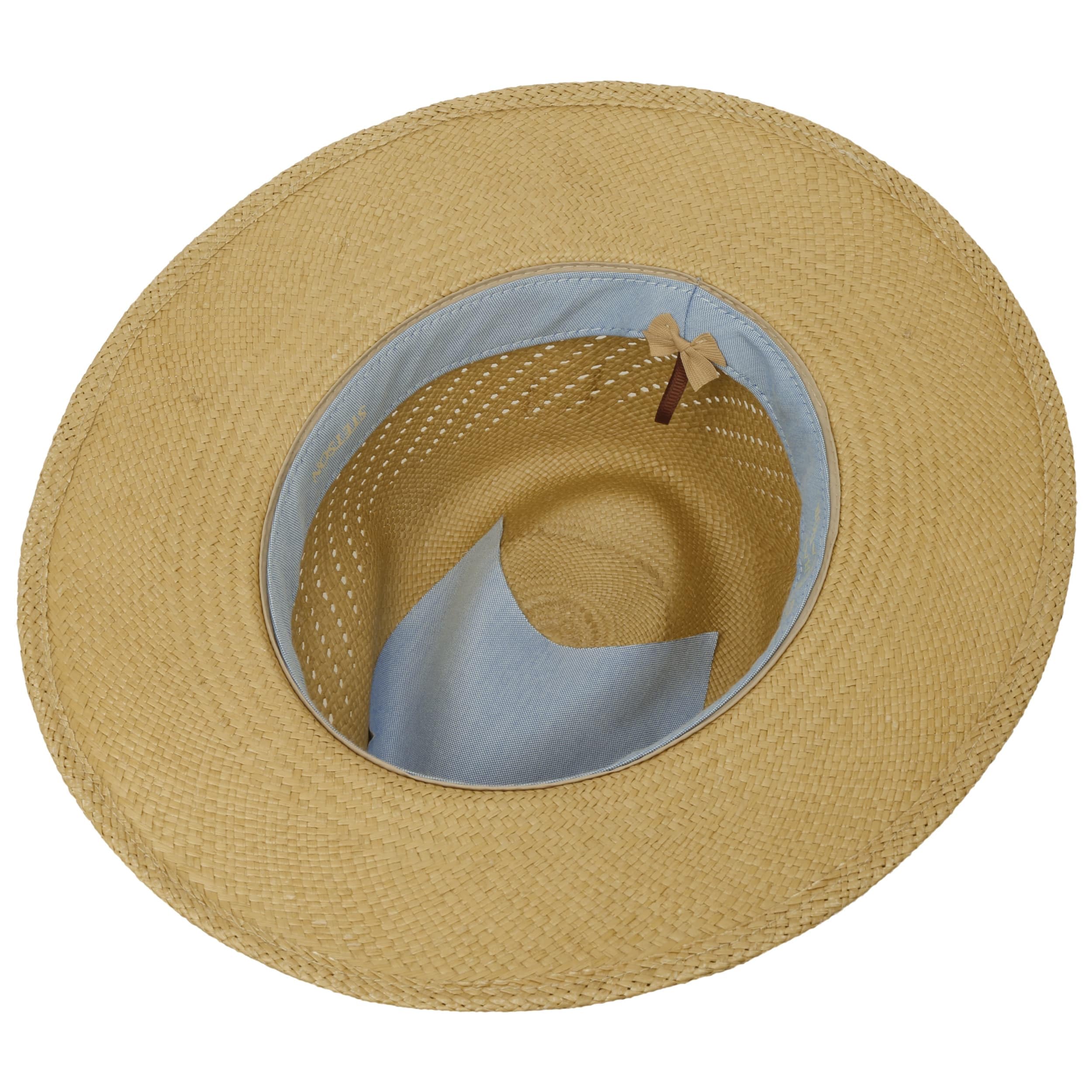 Stetson Vented Crown Traveller Panamahut UV-Schutz Handgefertigt Ecuador Damen