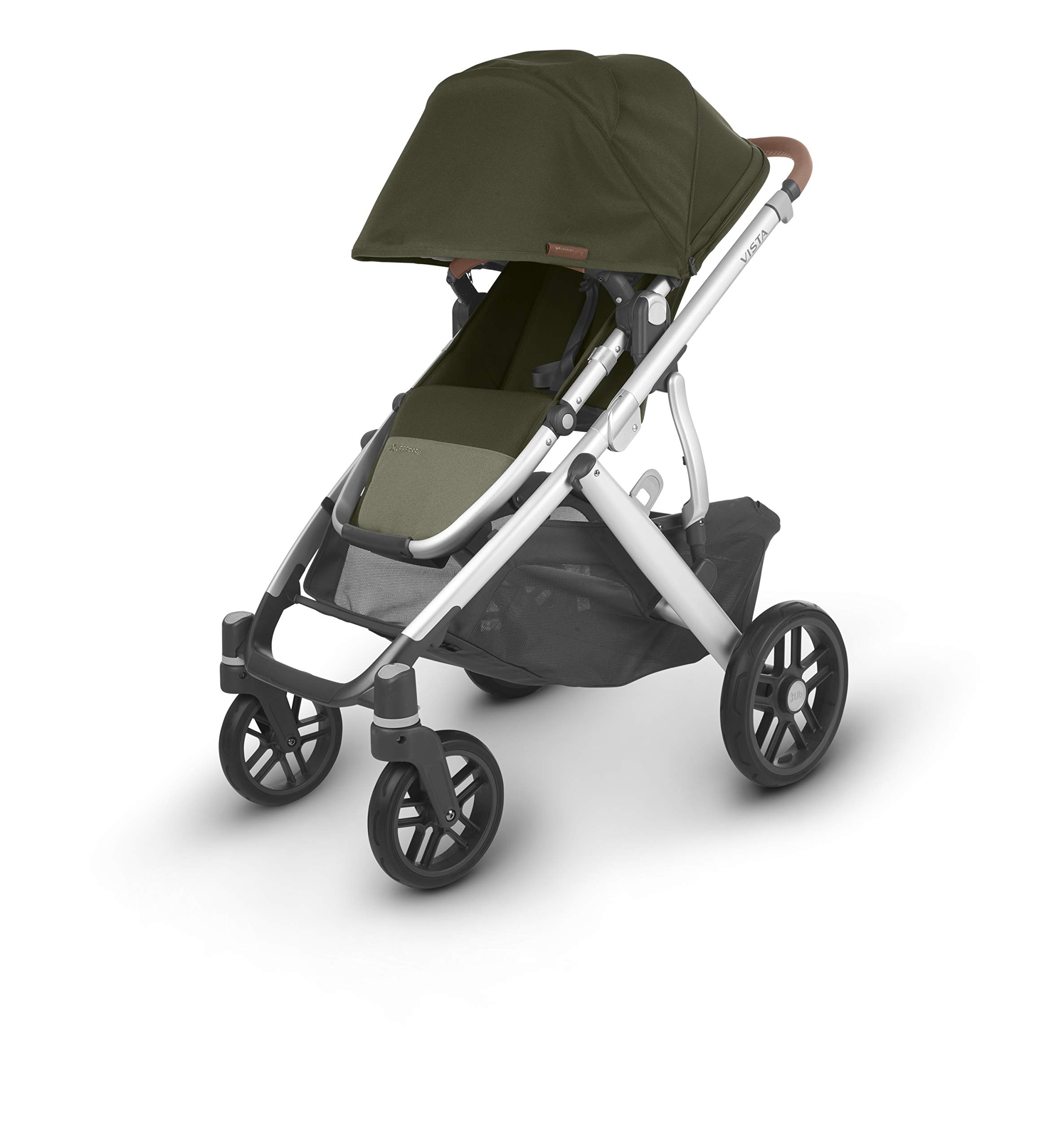 Buy UPPAbaby VISTA V2 Stroller - HAZEL (olive/silver/saddle