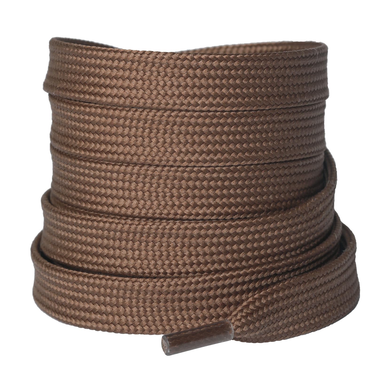 Olukssck - 2 Pares de Cordones Planos, Cordones duraderos de Repuesto de 10 mm de Calidad para Zapatos de Deporte, Zapatos de Ciudad — view 10