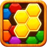 ウッド ブロック パズル: 人気のブロックパズル & 無料パズルゲーム！楽しい脳トレヘキサパズル