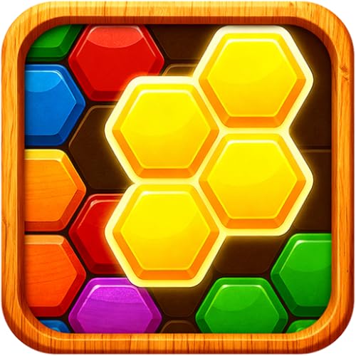 ウッド ブロック パズル: 人気のブロックパズル & 無料パズルゲーム！楽しい脳トレヘキサパズル