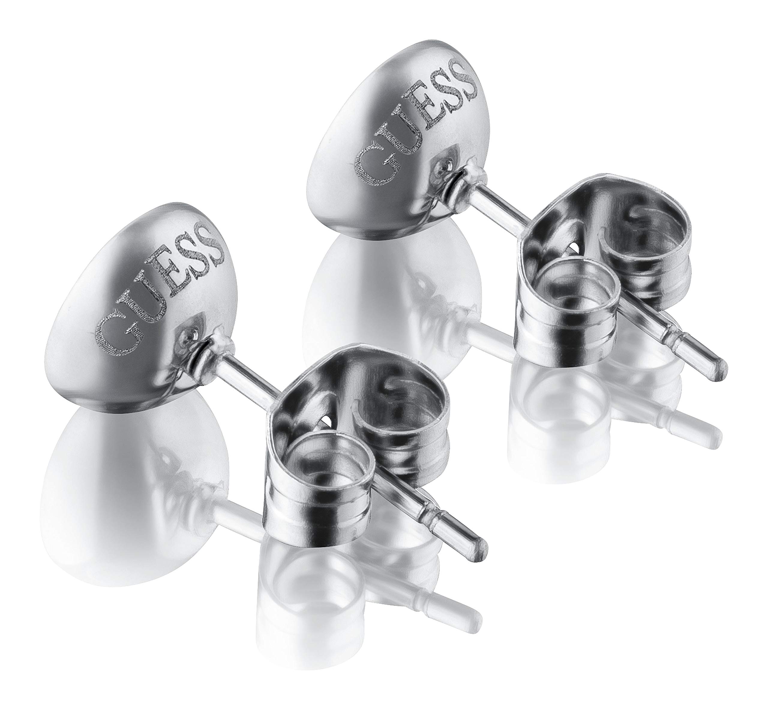 Guess Ballpoint Pen with Ear Rings & Swarovski Crystals Geschenk-Set Ohrstecker Ohrringe Kugelschreiber aus Edelstahl mit Kristall-Steinen UBT01062