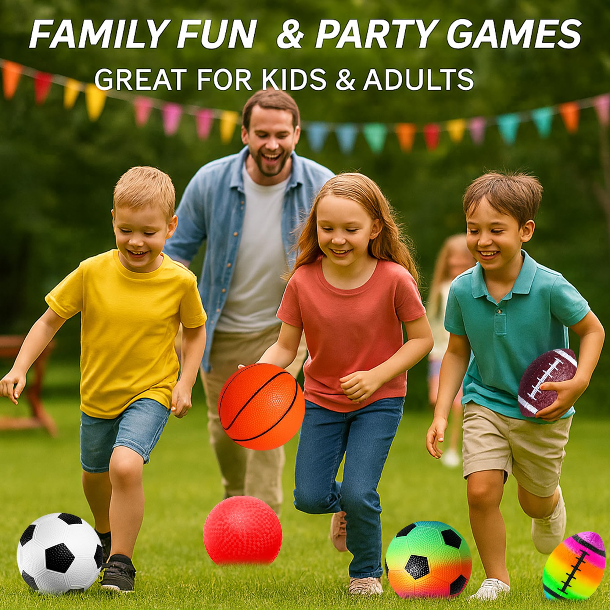 Juego de 8 pelotas deportivas 6