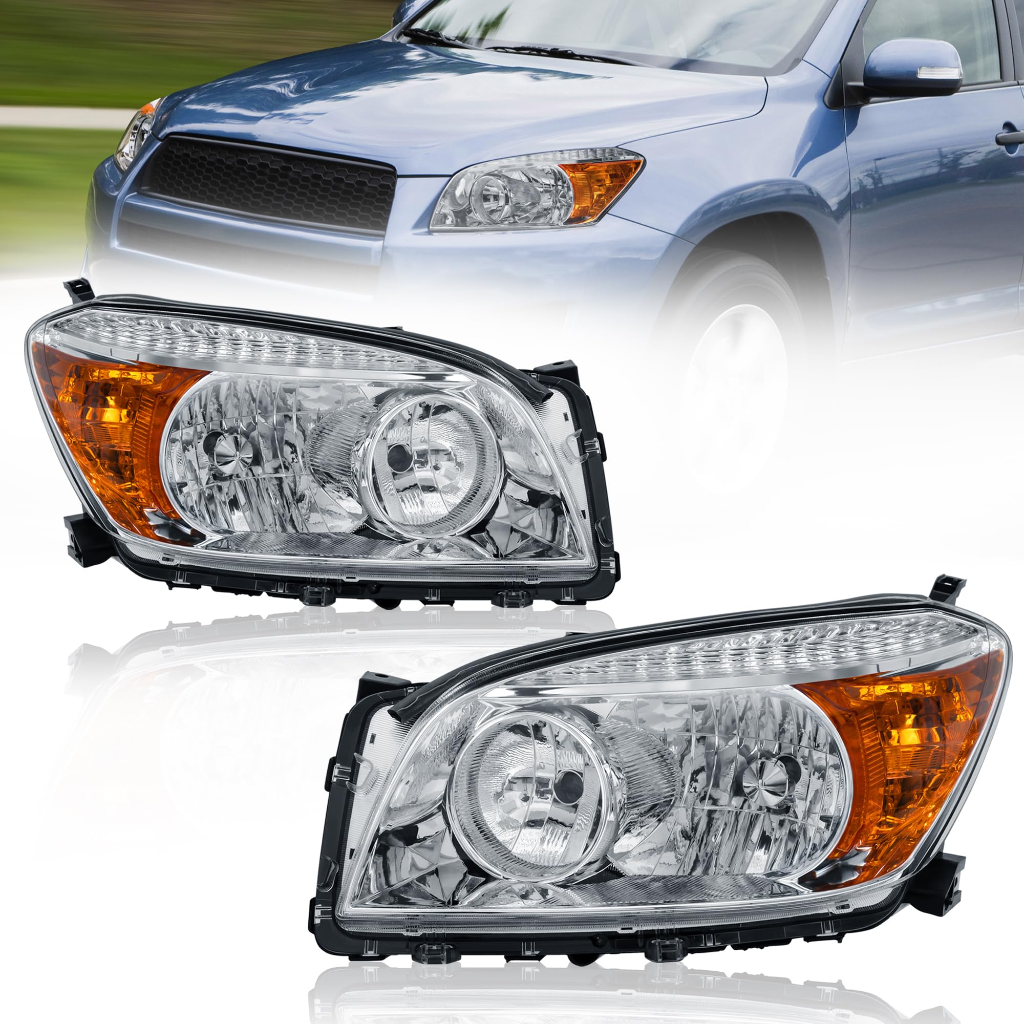 Amazon.com: KUIPERAUTO Headlights Assembly Compatible with 2006