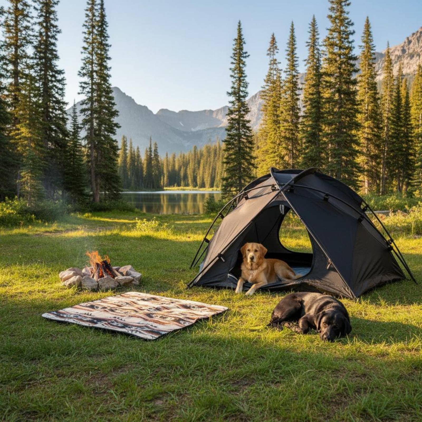 Faltbares Haustierzelt Wasserdicht Tragbares Hundezelt Tragbar und Leicht Outdoor Tiergehege für Camping, Reisen, Strand, Braun