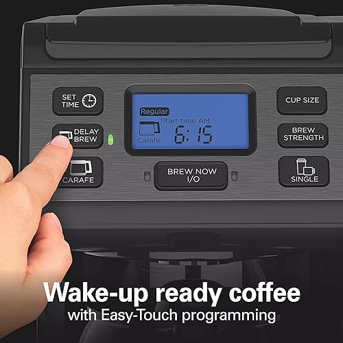 Miniatura 6 de Hamilton Beach R49904 40 Oz FlexBrew Trio Cafetera - Certificado Reacondicionado