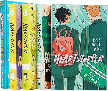 Amazon.com: Heartstopper Series Volume (1-4) & Heartstopper