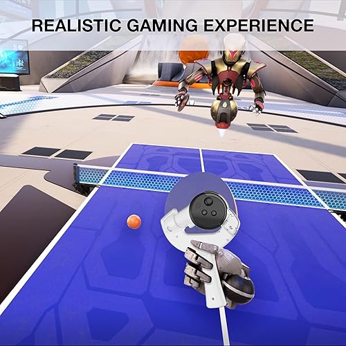 Miniatura 6 de APEXINNO VR Table Tennis Paddle Grip Handle for Meta Quest 3 Controllers Accessories, VR Ping-Pong Paddle Adapter for Eleven Table Tennis VR Game,