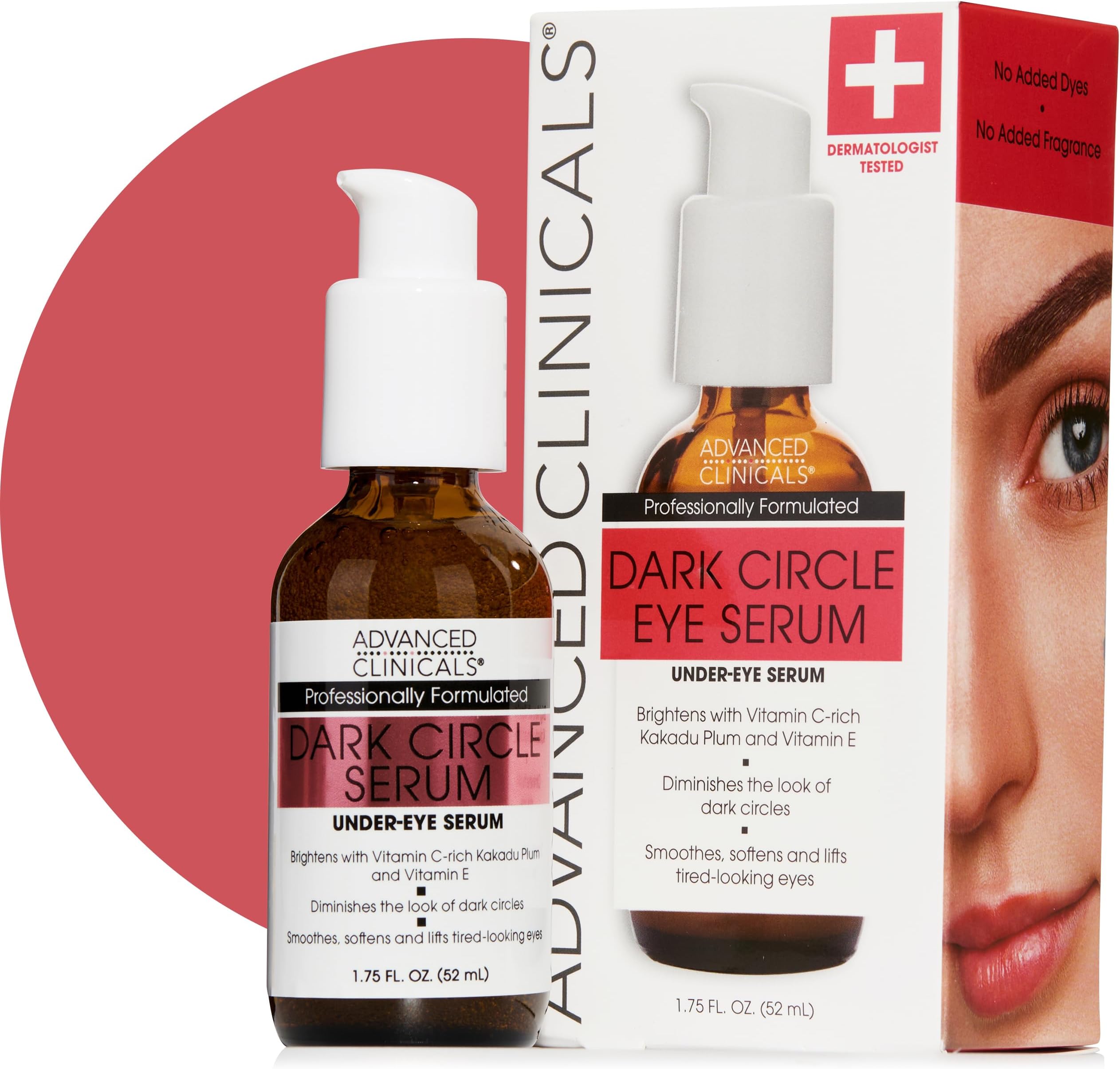 Dark Circle Eye Serum, 1.75 fl oz (52 ml), Advanced Clinicals