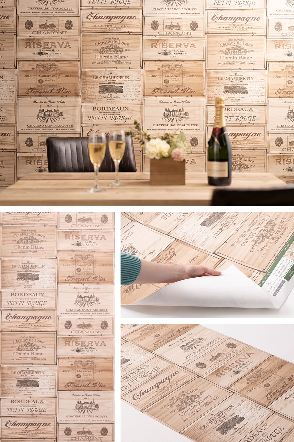 ☆木彫りのワインボックス（サンタクロース) 木彫りのワインボックス（サンタクロース)