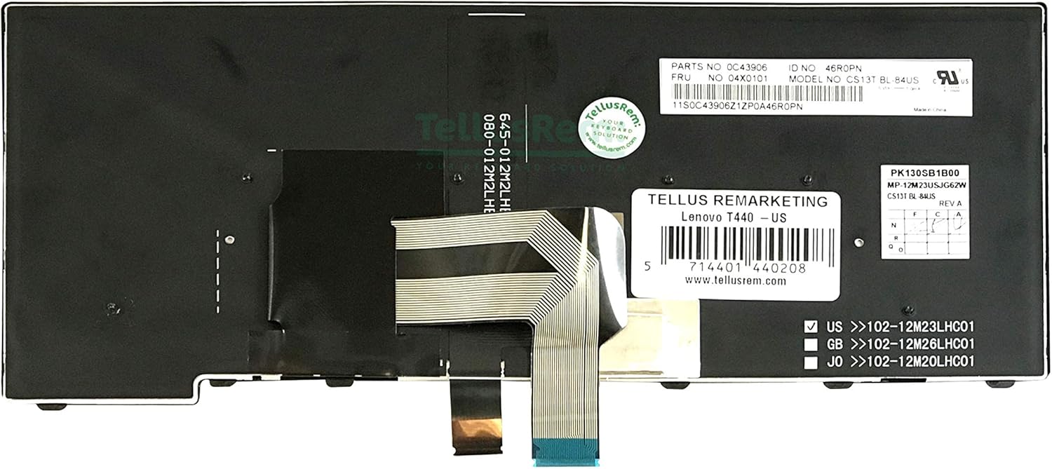 Exclusive Special Replacement US Backlit Keyboard for Lenovo Thinkpad T431 T431S E431 T440 T440P T440S E440 L440 T450 T450S T460 T460P L450 T440E Buy 1 get 1 Replacement US Backlit Keyboard for Lenovo Thinkpad T431 T431S E431 T440 T440P T440S E440 L440 T450 T450S T460 T460P L450 T440E