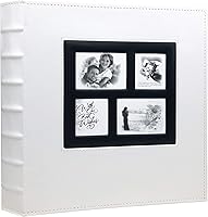 Vista 16 de RECUTMS - Álbum de bolsillo de 100 bolsillos 4x6, pequeños álbumes de fotos, páginas blancas, álbum de fotos vertical, álbum de boda, álbum de fotos